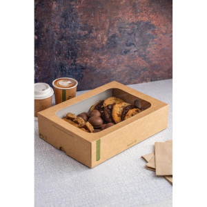 Komposteeritavad standardkastid | Vegware - komplekt 50