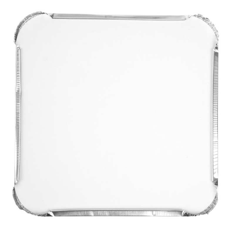 Cardboard Lids for Aluminum Trays - Set of 200, optimal preservation Cardboard Lids for Aluminum Trays - Set of 200, optimal preservation