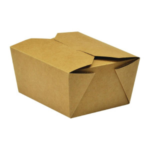 Kõdusöögi karbid kompostitavast paberist nr 1 700 ml - 450 tk komplektis - Vegware Eco