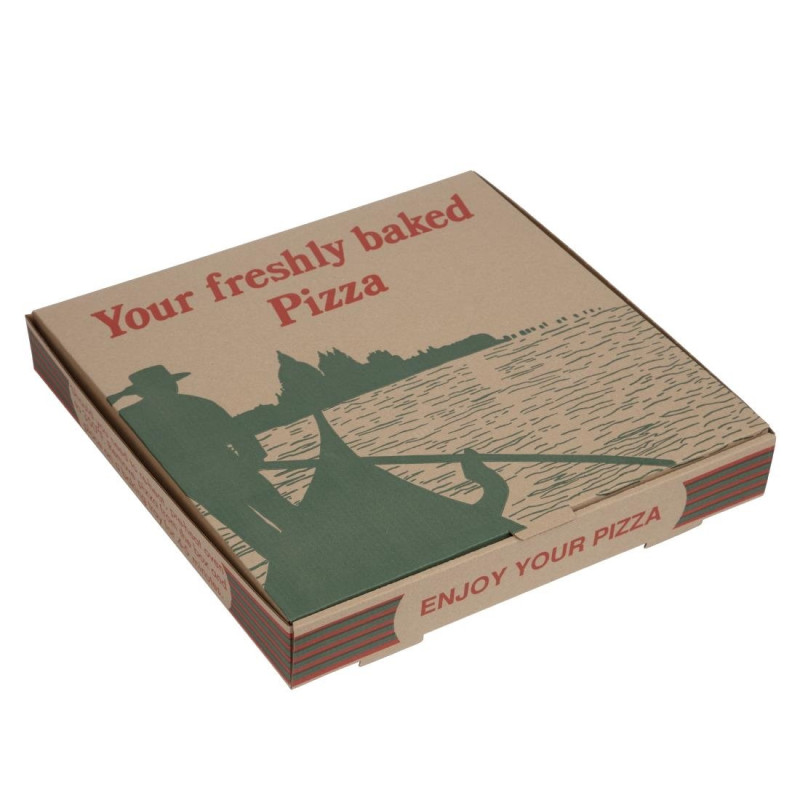 Pakendatud kompostitavad pizzakarbid 311mm - 100 tükki pakendis FourniResto Pakendatud kompostitavad pizzakarbid 311mm - 100 tükki pakendis FourniResto