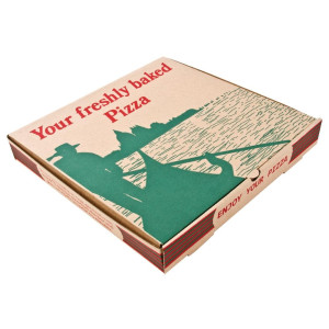Komposteeritavad pizzakarbid 358mm komplektis 50 - Keskkonna austamine