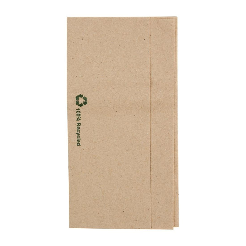 Folded Kraft Napkins 320 x 300 mm - Pack of 6000, Eco-Friendly and Durable Product Folded Kraft Napkins 320 x 300 mm - Pack of 6000, Eco-Friendly and Durable Product