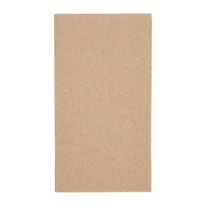 Serviettes Snacking Recyclées 2 Plis 330mm Blanches - Lot de 2000