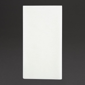 Laudlinad Airlaid 8-kordne kokkupanek Premium Valged 40x40cm - 500 tk komplekt