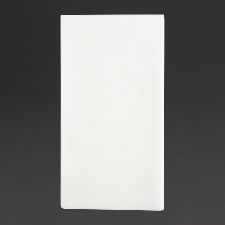 Laudlinad Airlaid 8-kordne kokkupanek Premium Valged 40x40cm - 500 tk komplekt