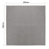 Lina hallid lauariided 400 x 400 mm - 12 tk komplektis - Olympia