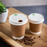 Pabertopsid kuumade jookide jaoks Vegware seeria 89 - 1000 tk komplekt