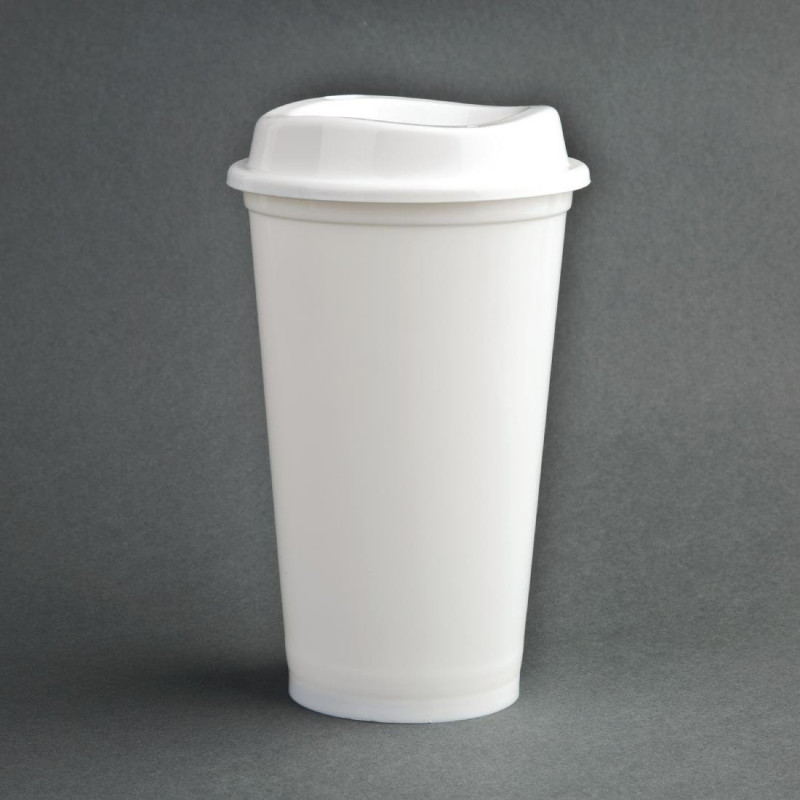 Gobelets à Café Réutilisables en Polypropylène - Lot de 25 Olympia Gobelets à Café Réutilisables en Polypropylène - Lot de 25 Olympia