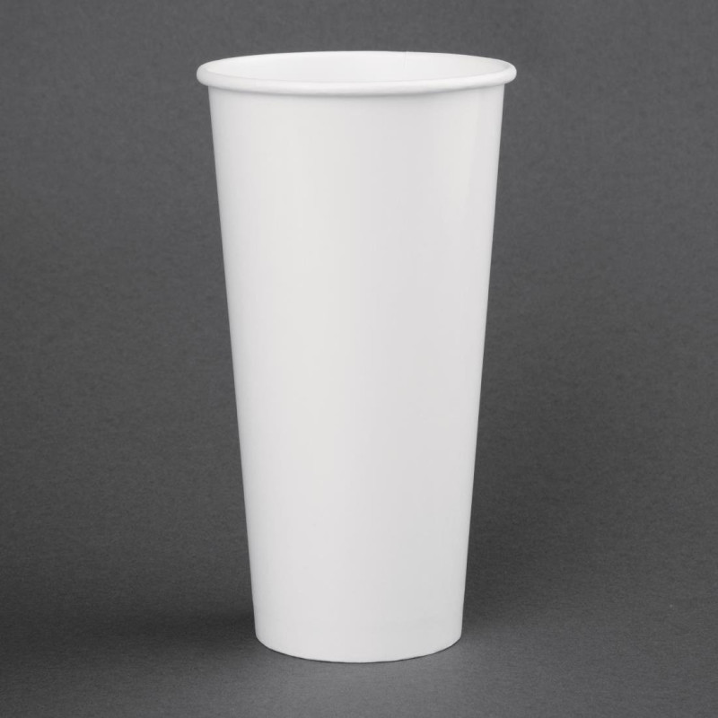 Paper Cold Drink Cups 625ml 90mm - Pack of 1000 recyclable, elegant & practical Paper Cold Drink Cups 625ml 90mm - Pack of 1000 recyclable, elegant & practical