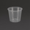 Kastmepotid mikrolaineahjus kasutamiseks 150 ml - 100 tk komplektis - Polüpropüleenkvaliteet