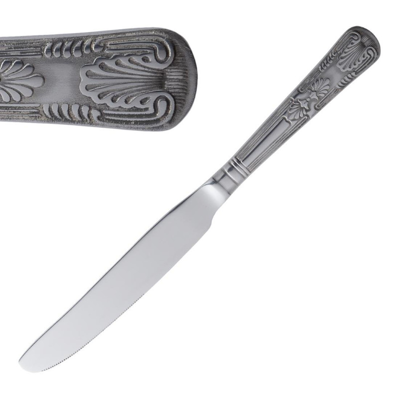 Dessert Knife Full Tang Kings - Set of 12 by Olympia - Quality and elegance for your desserts Dessert Knife Full Tang Kings - Set of 12 by Olympia - Quality and elegance for your desserts