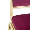 Pidulaua tool Bordeaux - 4 tk komplekt, Bolero Regal - Elegants ja mugavus