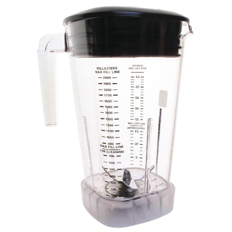 Virnastatav kann kaanega Waring 2L blenderile: mitmekülgne ja vastupidav Virnastatav kann kaanega Waring 2L blenderile: mitmekülgne ja vastupidav