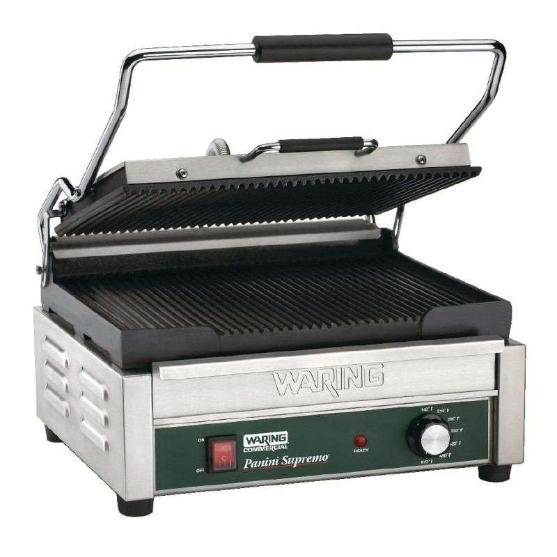 Grill Panini Double Waring - Cuisson Rapide & Uniforme Grill Panini Double Waring - Cuisson Rapide & Uniforme