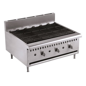 Lava kiviga grill - 915 x 800 mm - CombiSteel