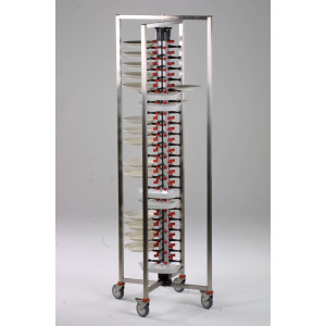 Kokkupandav taldrikute kandur - 48 taset - CombiSteel