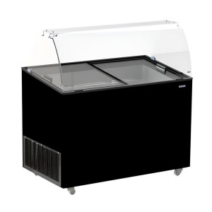 Must jäätisevitrüül must - 8 x 5 L | CombiSteel | Toitlustusseadmed
