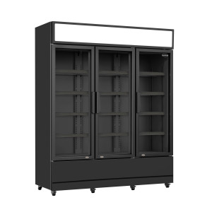 Jookidega külmleti 3 ustega must 1065 L CombiSteel