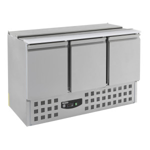GN 1/1 jahutatud salatilaud - 3 ust - CombiSteel: Koostisosade optimaalne ettevalmistus