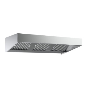 Seinapealne õhupuhasti sügavus 1100-1600mm koos Led - Roostevaba teras AISI 430
