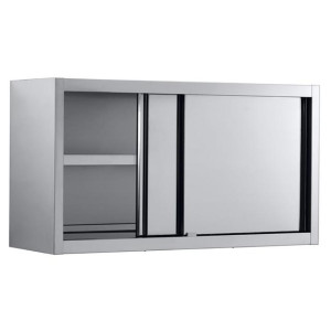 Roostevabast terasest lükandustega seinakapp - Combisteel 1600x400 mm