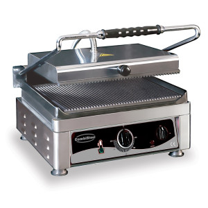 Grill Panini Combisteel - Roostevabast Terasest Rihveldatud Plaadid