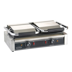 Grill Panini Double - Professionaalse kvaliteediga soonilised plaadid