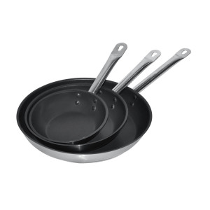 Kleepumisvastane pann Combisteel Ø 28 - 3,1 L, roostevaba teras