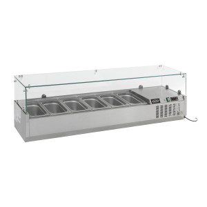 Saladette külmik - 8 GN 1/4 CombiSteel: Elegants ja jõudlus