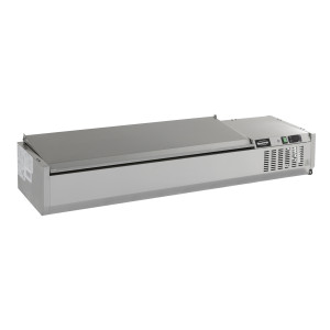 Saladette Roostevabast Terasest Jahutatud - 10 GN 1/4 CombiSteel