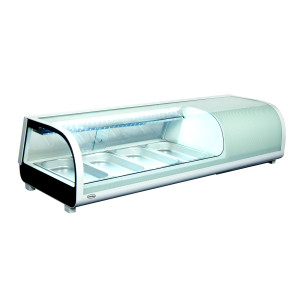 LED Jahutatud Sushi vitriin - 42 liitrit CombiSteel