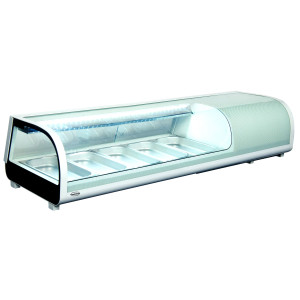 Sushi vitriin CombiSteel - Jahutatud & LED-valgustus