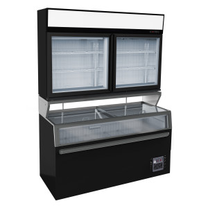 Seinavitrine ja supermarketikapp - 948 L CombiSteel | Energiatõhus jahutus