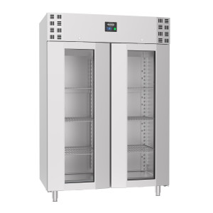 Roostevabast terasest külmkapp 1400 L - 2 klaasust | CombiSteel