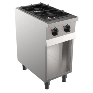 Professionaalne pliit 700 - 2 põletit - CombiSteel