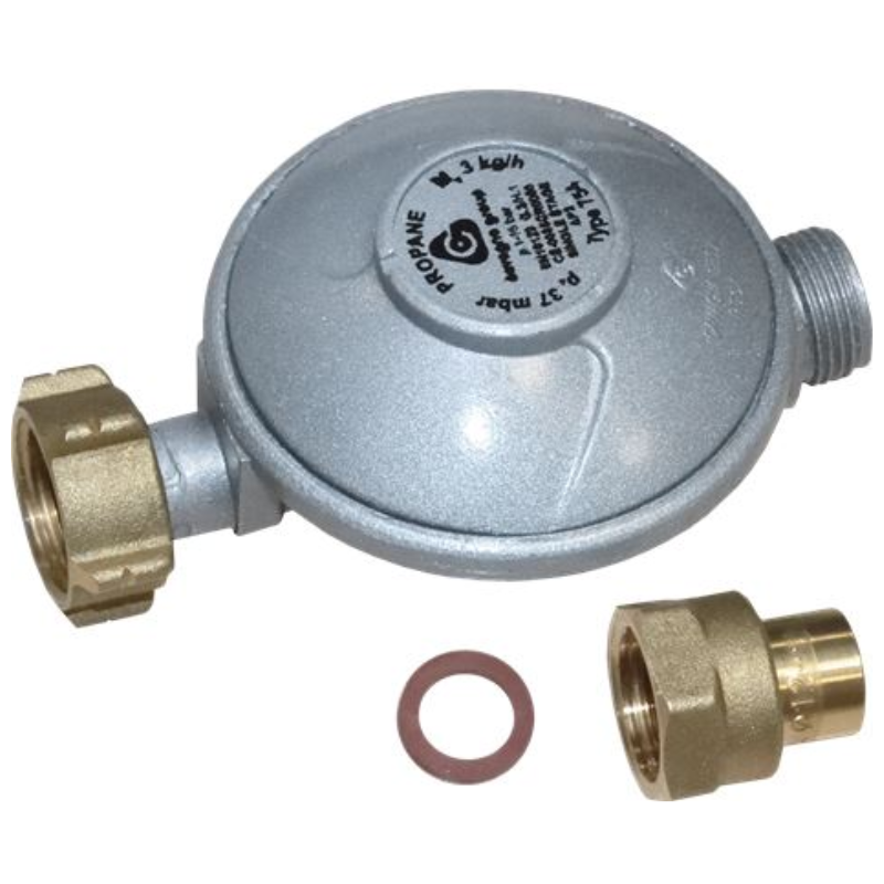 Propaanigaasi regulaator 23 L gaasifritüüri ühendamiseks - Dynasteel Propaanigaasi regulaator 23 L gaasifritüüri ühendamiseks - Dynasteel