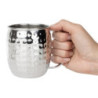 Vasardatud roostevabast terasest kruus - 440 ml - Komplekt 6 - Olympia