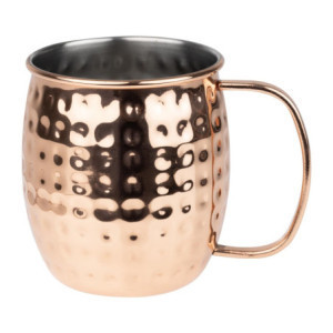 Vasest haamriga roostevabast terasest kruus - 440 ml - Komplekt 6 - Olympia
