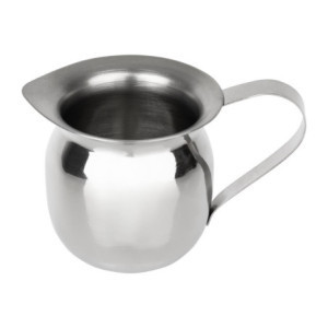 Mini roostevabast terasest piimakann - 78 ml - komplekt 6 - Olympia