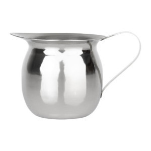 Väike roostevabast terasest piimakann - 120 ml - Komplekt 6 - Olympia