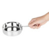Mini roostevabast terasest kastrul - 125 x 35 mm - Olympia