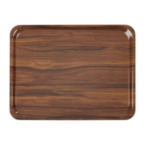 Sile lamineeritud plaat Capri pähkel - 460 x 360 mm - Komplekt 24 - Cambro