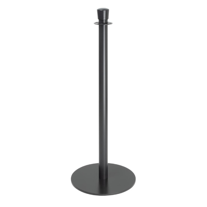 Black Base Plate Welcome Post - Set of 2 - Bolero Black Base Plate Welcome Post - Set of 2 - Bolero