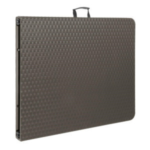 Pruun Rotangist Ristkülikukujuline Kokkupandav Laud - L 1829 x P 728 mm - Bolero