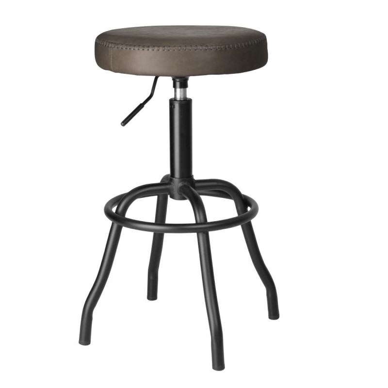 Brooklyn Mocha PU Bar Stool - Bolero Brooklyn Mocha PU Bar Stool - Bolero