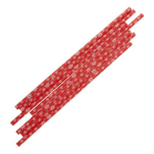 Paberist lumemustri õlg 210 mm - Komplekt 250 - Fiesta