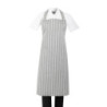 Hall ja valge triibuline põll - Whites Chefs Clothing