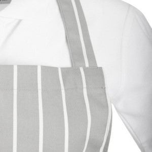 Hall ja valge triibuline põll - Whites Chefs Clothing
