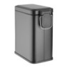 Vannitoa prügikast Slim Must - 5 L - Jantex