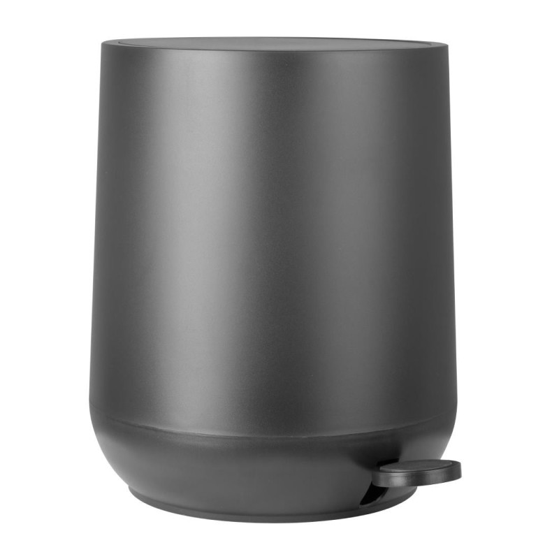 Poubelle à Pédale Ronde Noire - 5 L - Jantex Poubelle à Pédale Ronde Noire - 5 L - Jantex
